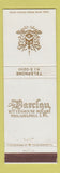 Matchbook Cover - The Barclay Philadelphia PA