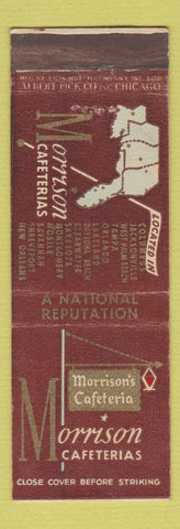 Matchbook Cover - Morrison Cafeterias FL