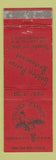 Matchbook Cover - Golden Parrot Restaurant Washington DC WEAR