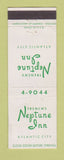 Matchbook Cover - Trench's Neptune Inn Atlantic City NJ