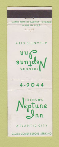 Matchbook Cover - Trench's Neptune Inn Atlantic City NJ