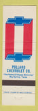 Matchbook Cover - Pollard Chevrolet Big Spring TX