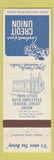 Matchbook Cover - Twin Cities Auto Credit Union St Paul MN
