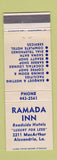 Matchbook Cover - Ramada Inn Alexandria LA WEAR