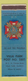 Matchbook Cover - VFW Villa Park IL WEAR
