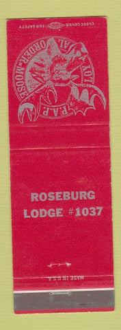Matchbook Cover - Moose Lodge Roseburg
