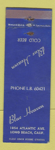 Matchbook Cover - Blue Heaven Long Beach CA Bar WEAR