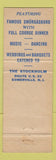 Matchbook Cover - Stockholm Swedish Smorgasbord Somerville NJ