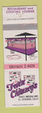 Matchbook Cover - Twin Chimneys Restaurant El Segundo CA
