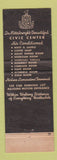 Matchbook Cover - Hotel Webster Hall Pittsburgh PA Boot and Saddle WEAR