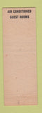 Matchbook Cover - El Jardin Hotel Brownsville TX