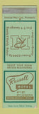 Matchbook Cover - Russell Hotel Minneapolis MN WEAR
