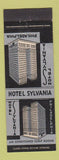 Matchbook Cover - Hotel Sylvania Philadelphia PA