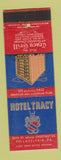 Matchbook Cover - Hotel Tracy Philadelphia PA WEAR