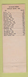 Matchbook Cover - Del Rex Court Motel Poplar Bluff MO