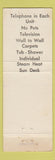 Matchbook Cover - Ivey's Motel Houlton ME WEAR