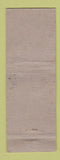 Matchbook Cover - Connor Quigley Insurance Wilmington DE