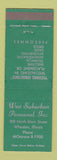Matchbook Cover - West Suburban Personnel Wheaton IL