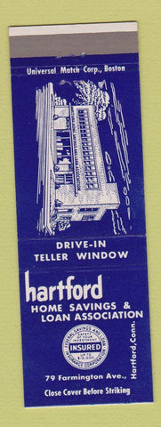 Matchbook Cover - Hartford Savings Loan Hartford CT