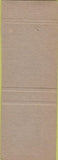 Matchbook Cover - Roger's Coffee Take Out Toronto ON