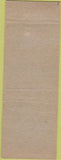 Matchbook Cover - Caroletta Restaurant Toronto ON