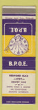 Matchbook Cover - Elks Lodge Bedford PA