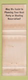 Matchbook Cover - Keithley's New Dutch Mill Orange City IA WEAR