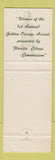 Matchbook Cover - Highlander Restaurant Lake Wales FL