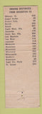 Matchbook Cover - Nelson's Restaurant Houghton MI