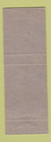 Matchbook Cover - Plymouth Battery Company Plymouth IN Equa Flow Exaust
