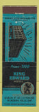 Matchbook Cover - King Edward Hotel Niagara Falls ON