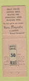 Matchbook Cover - Hotel Majestic Acapulco Mexico WEAR