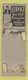 Matchbook Cover - Hotel Deluxe Long Beach CA