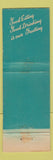 Matchbook Cover - Longtail Club Bermuda