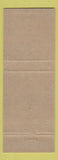 Matchbook Cover - Arbutus Hotel Courtney BC WEAR