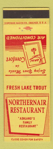 Matchbook Cover - Northernair Restaurant Ashland OR?