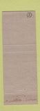 Matchbook Cover - Clifton Hotel Niagara Falls ON