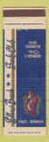 Matchbook Cover - Elbow Beach Surf Club Paget Bermuda Seahorse