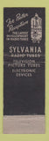 Matchbook Cover - Sylvvania Electric Radio Tubes Denver Colorado WEAR