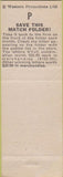 Matchbook Cover - KYJC The Center Ice Cream Medford OR