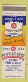 Matchbook Cover - Pratt & Lambert Paint Stevens Glass Brownsville TX