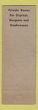 Matchbook Cover - New Hotel Kirkpatrick Walsenburg Colorado WEAR