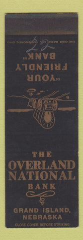 Matchbook Cover - Overland National Bank Grand Island NE SAMPLE
