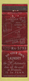Matchbook Cover - GE Automatic Laundry Washer WEAR