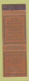 Matchbook Cover - Rodeo Court Motel Colorado Springs WEAR