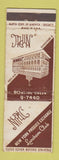 Matchbook Cover - New York Produce Exchange Luncheon Club New York City WEAR