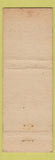 Matchbook Cover - New York Produce Exchange Luncheon Club New York City WEAR