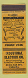 Matchbook Cover - Indsutrial Electric York PA WWII