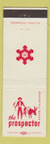 Matchbook Cover - The Prospector Aspen Colorado
