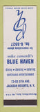Matchbook Cover - Mike Camardi's Blue Haven Jackson Heights NY